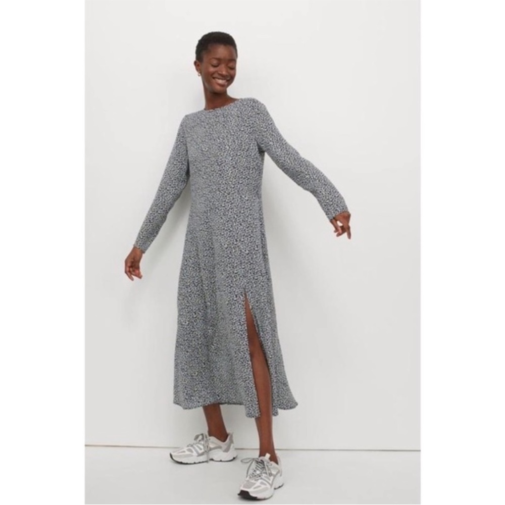 H&M side slit dress - size 8